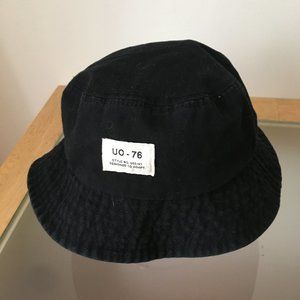 Black Canvas Bucket Hat
